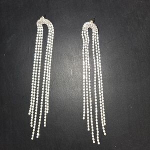 Elegant Silver Dangle Earrings